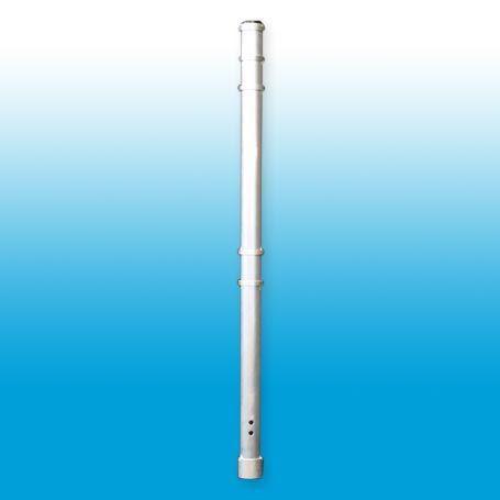 Enkele leuningstaander voor aluminium rolsteiger professioneel goedkoop huren imaatverhuur.