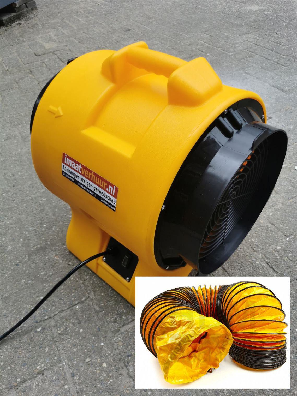 ventilator+slang-30-cm-voor-slopen-etc-huren-oud-beijerland